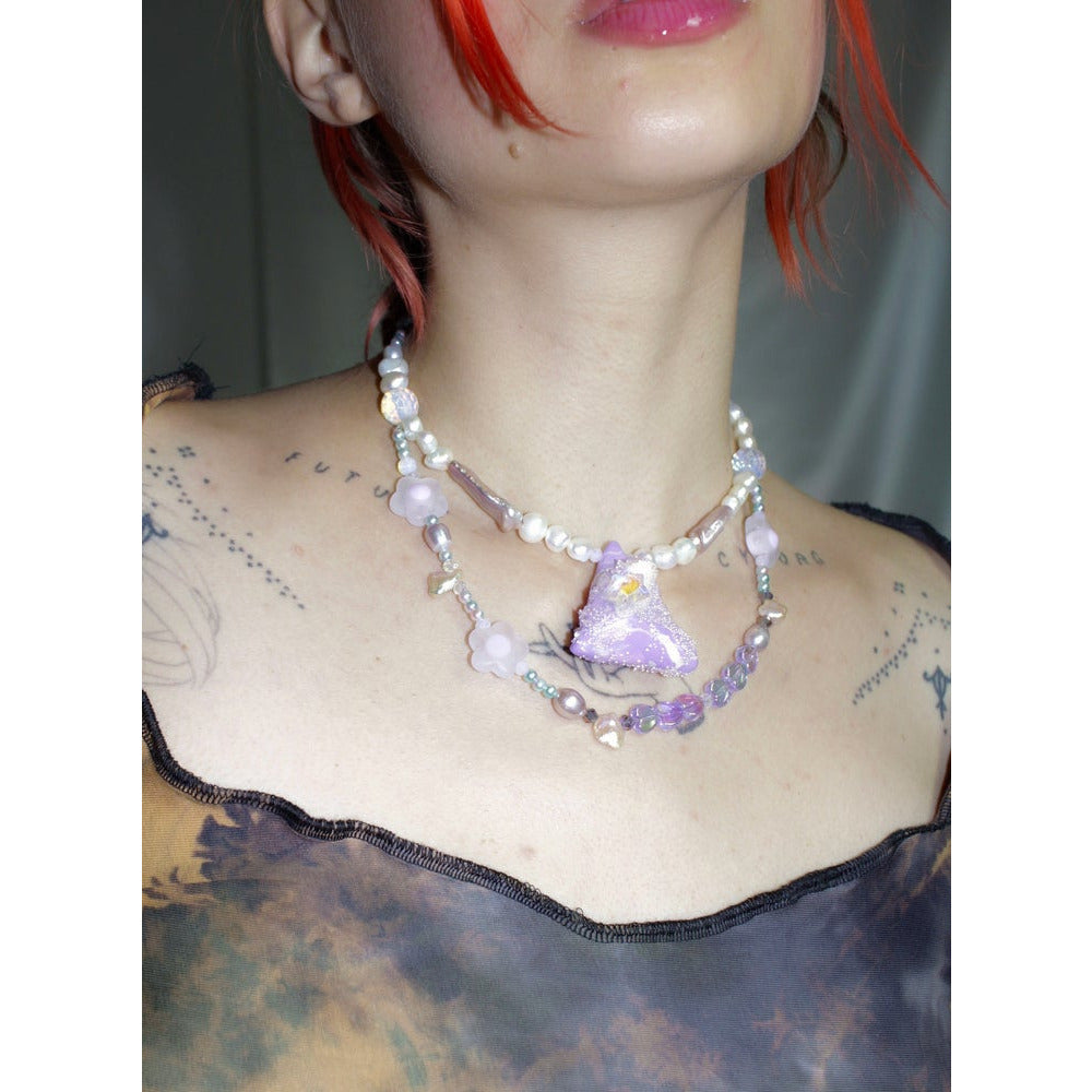 ethereal cyberform mermaid collier